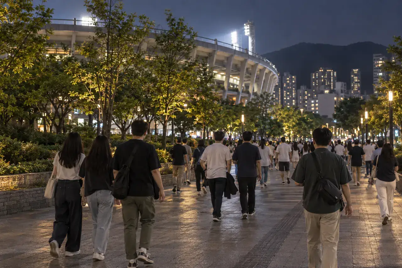 After a Night Game at Sajik: Stay Nearby or Return to Seomyeon?