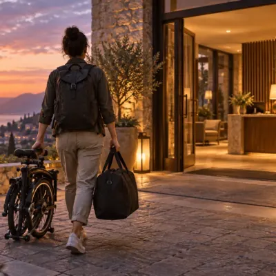 Where to Stay in Korea With a Folding Bike on an Intercity Trip?