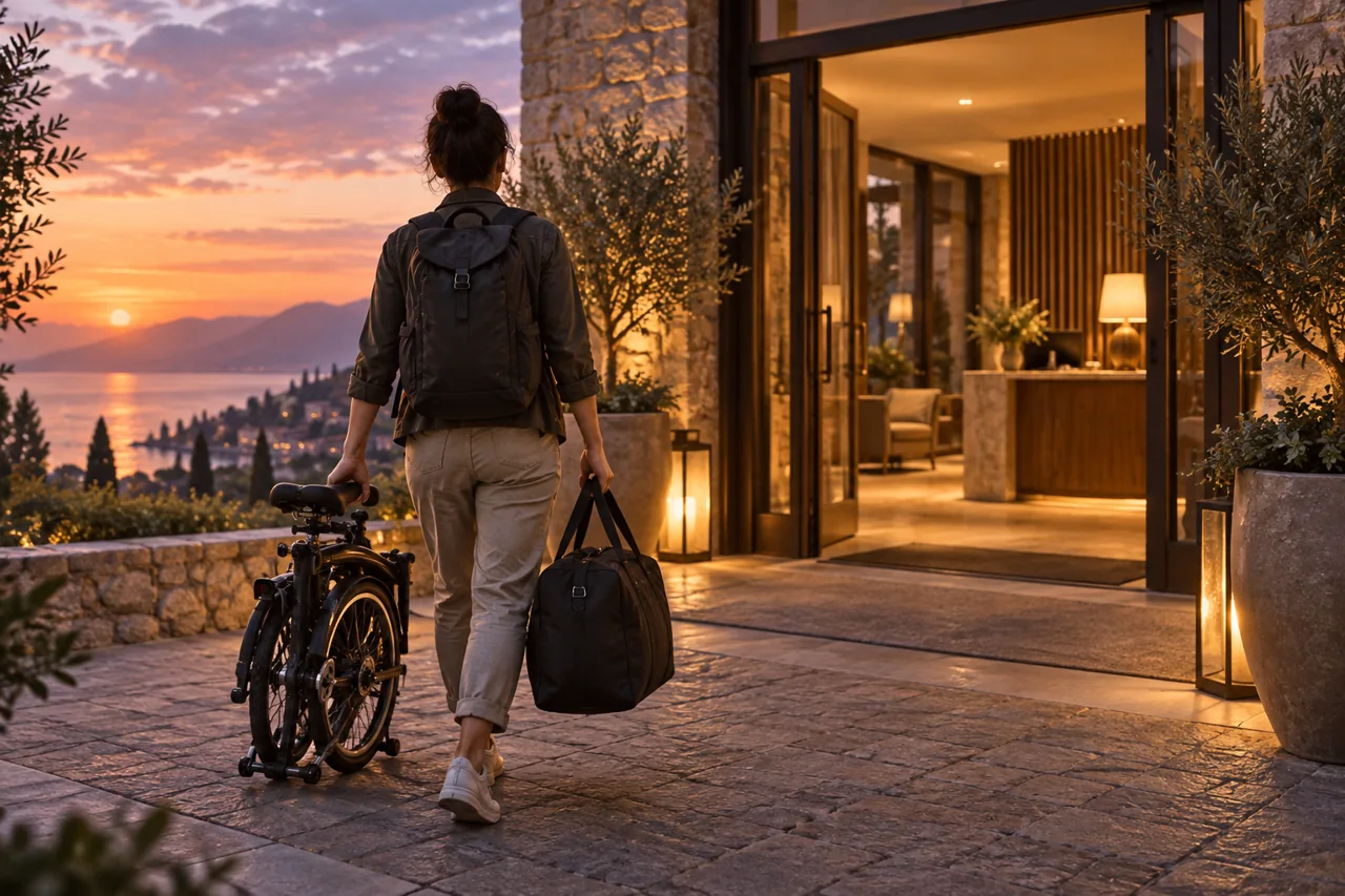 Where to Stay in Korea With a Folding Bike on an Intercity Trip?